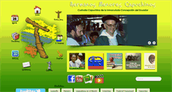Desktop Screenshot of capuchinosdelecuador.org